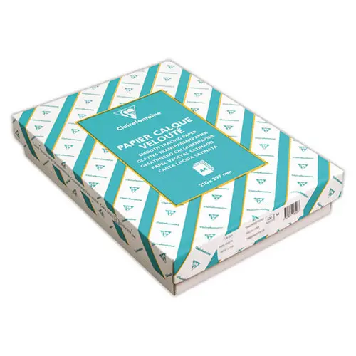 ramette de 500 feuilles A4 de papier calque CLAIREFONTAINE - 90 g