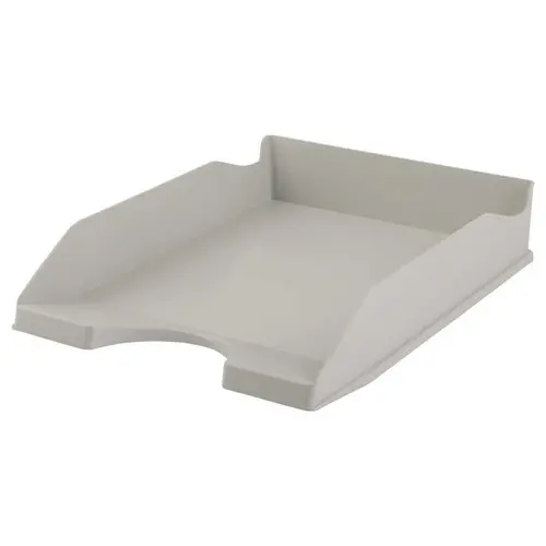 Corbeille à courrier opaque colorée - Gris - FIDUCIAL