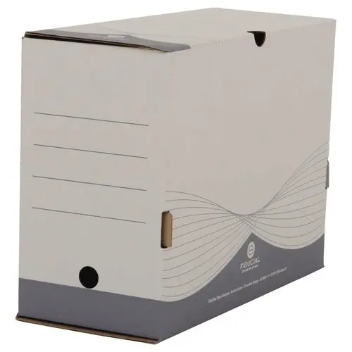 10 Boîtes à archives en carton - Dos 15 cm - FIDUCIAL