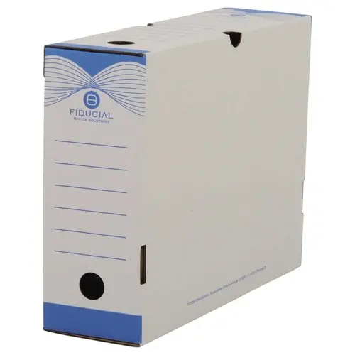 10 Boites à archives - Dos 10 cm - Bleu