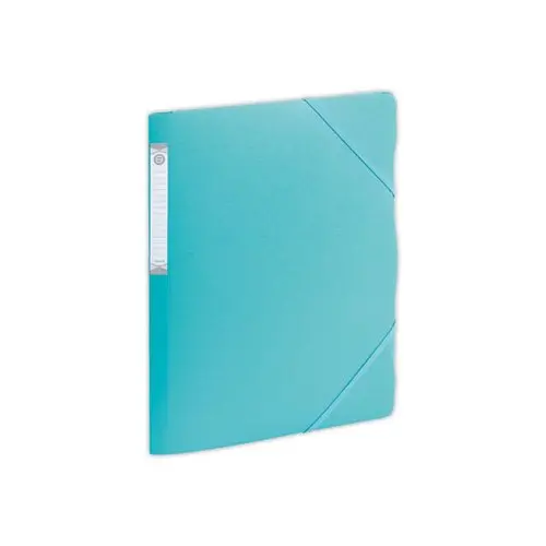 Chemise 3 rabats à élastiques - Polypropylène - Bleu - FIDUCIAL