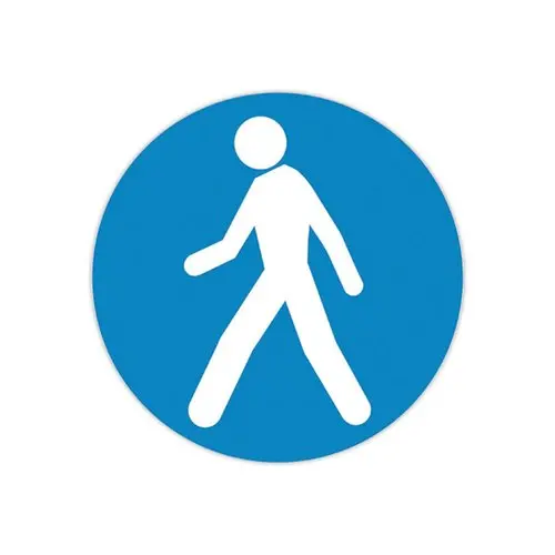 Adhésif pour marquage au sol itinéraire piétons