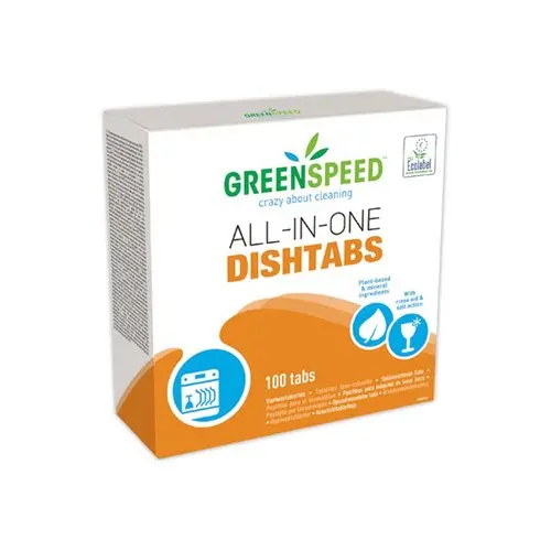 100 Tablettes lave-vaisselle tout-en-1 - GREENSPEED