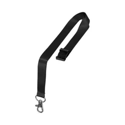 10 Lacets avec mousqueton - Noir - AVERY