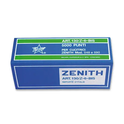 5000 Agrafes Zénith 130 Z 6 mm