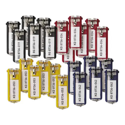 24 Porte-clé KEY CLIP - DURABLE 24 pièces