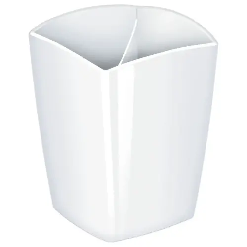 Pot à crayons PRO GLOSS - Blanc opaque - CEP