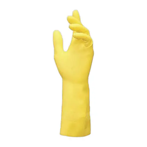 Paire Gants menage latex jaune taille 8