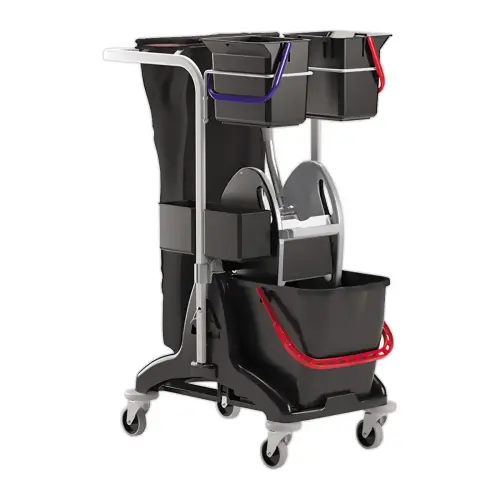 Chariot double bac et presse