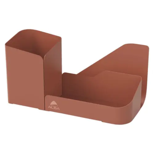 Organisateur de bureau métal - Terracotta