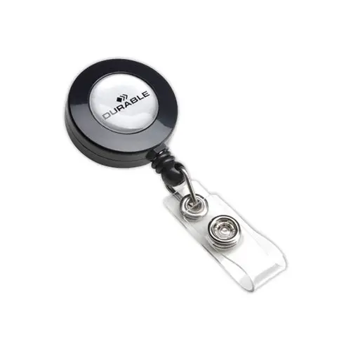 10 Enrouleurs pour porte-carte magnétique - DURABLE