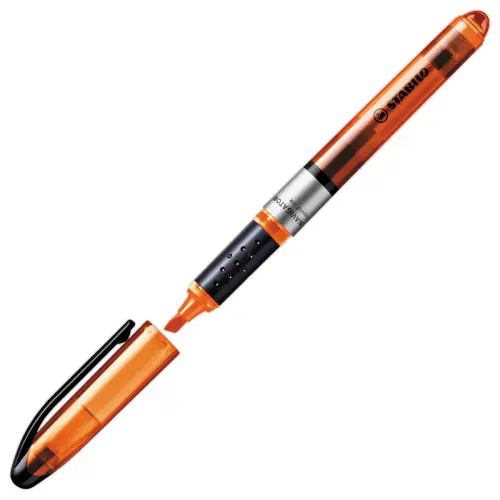 Surligneur NAVIGATOR - Encre liquide - Pointe biseautée - Orange - STABILO