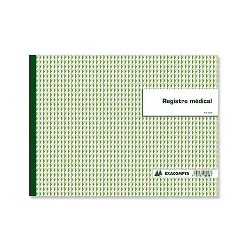 Registre médical EXACOMPTA