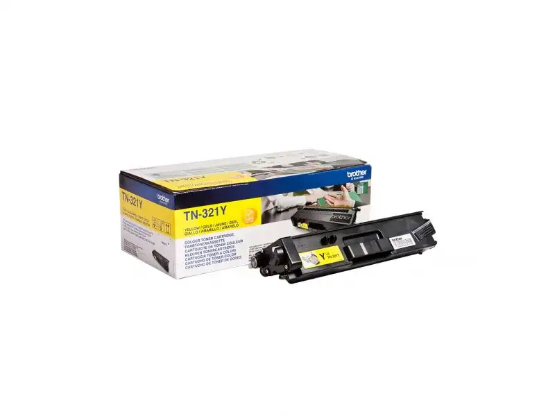 Brother Cartouche de toner Original Jaune 1 pièce(s) TN321Y