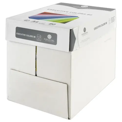 Ramette de papier couleur pastel A4 Executive Colors 80g - Jaune - FIDUCIAL