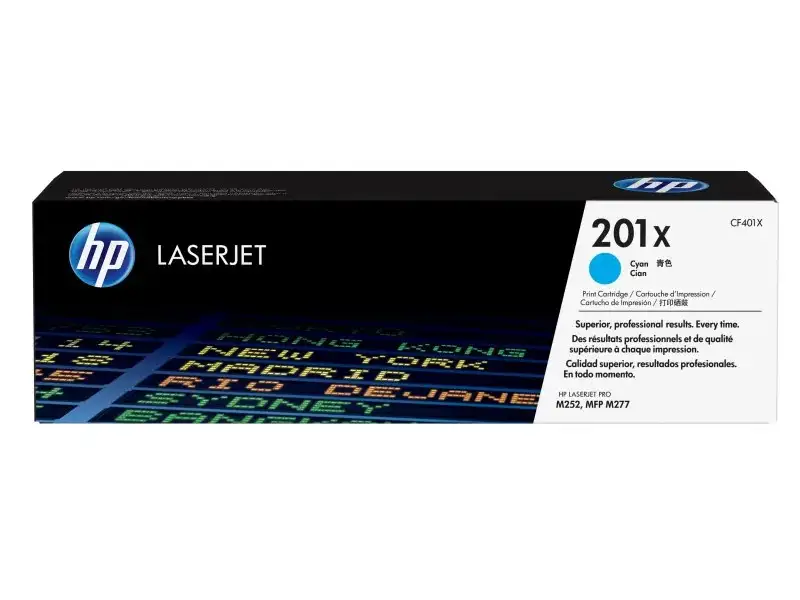 HP 201X – 2300 pages – Cyan – 1 pièce(s) CF401X