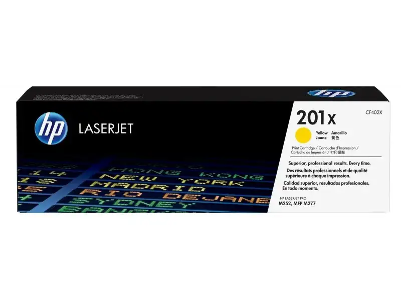 HP 201X – 2300 pages – Jaune – 1 pièce(s) CF402X