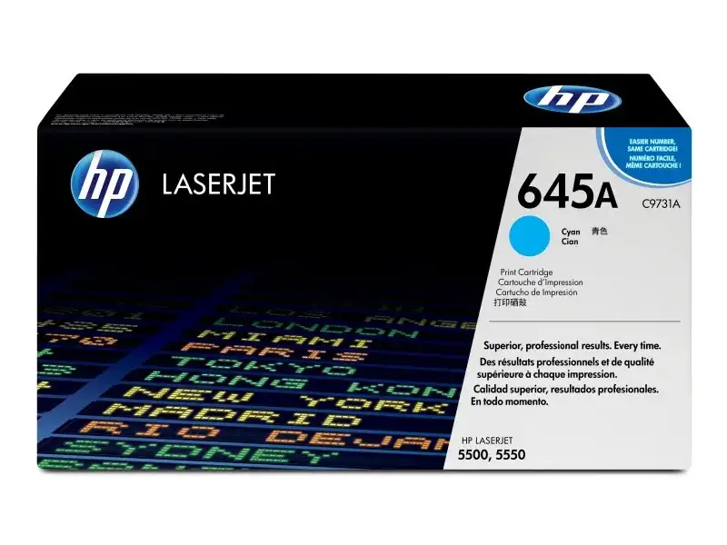 HP 645A – 12000 pages – Cyan – 1 pièce(s) C9731A
