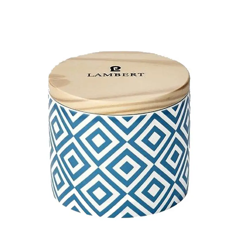 Ebba Orange & Ginger bougie parfumée essence avec couvercle