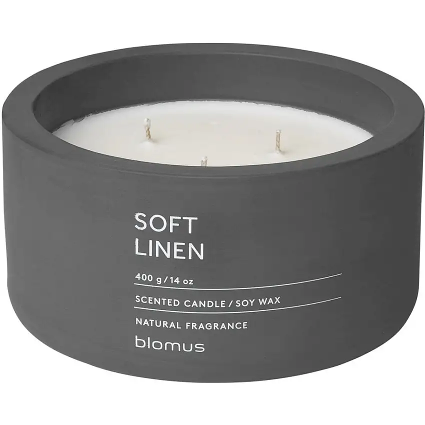FRAGA bougie parfumée XL Soft Linen - aimant