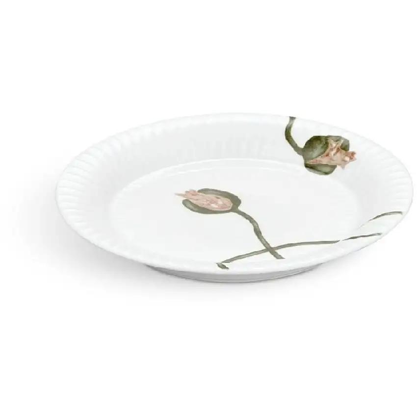 Hammershøi Assiette coquelicot