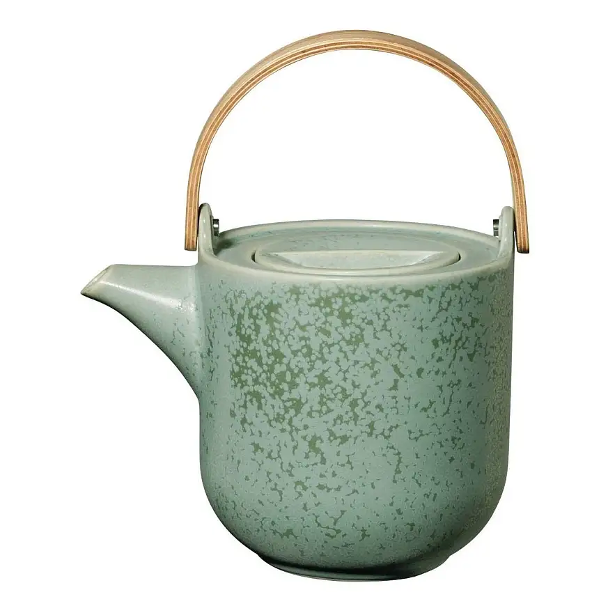 Théière COPPA M avec manche en bois