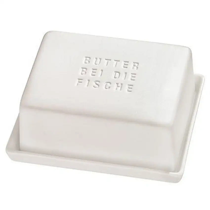 roulettes POÉSIE ET ​​TABLE beurrier BEURRE AU POISSON