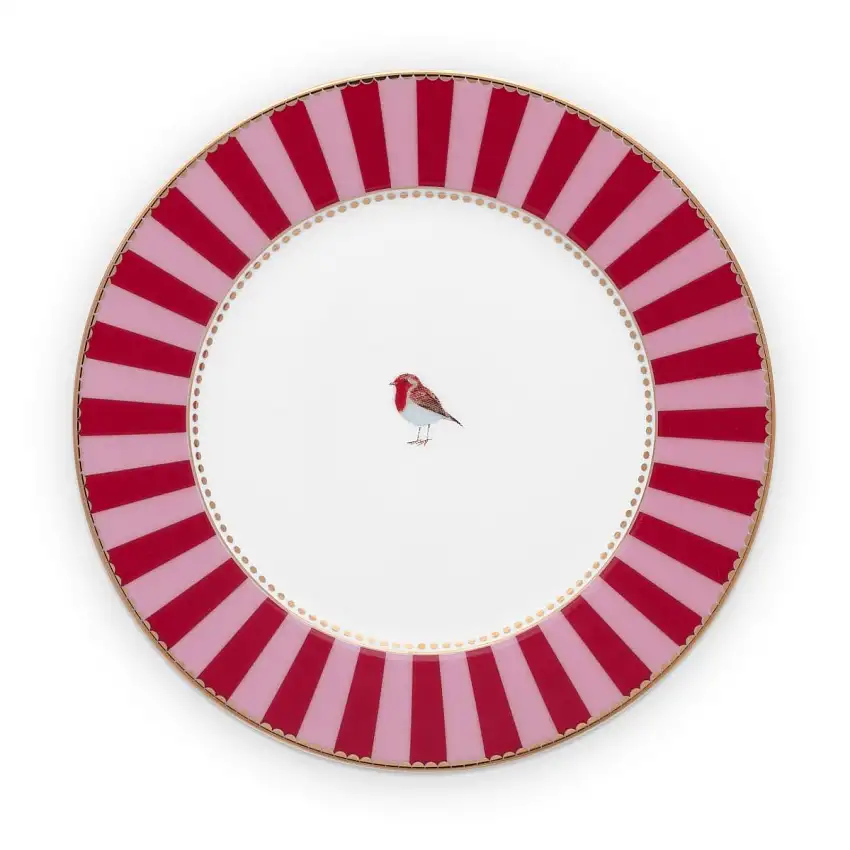 Assiette à gâteau Love Birds