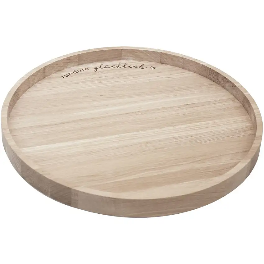 Plateau en bois coupé hibou