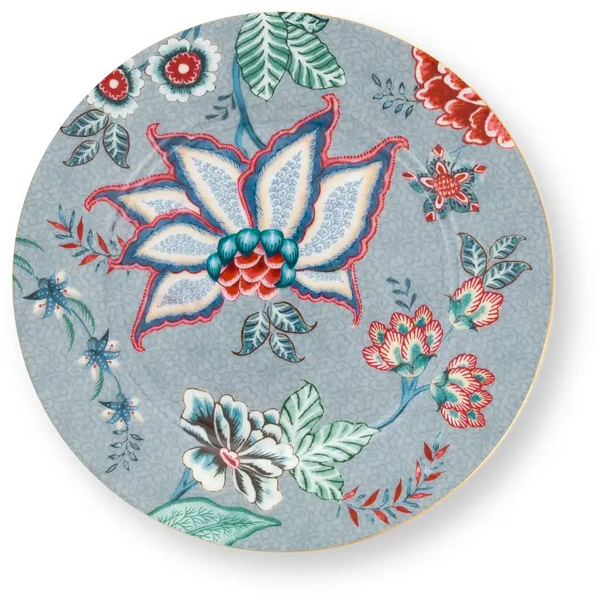 Assiette à pâtisserie Flower Festival