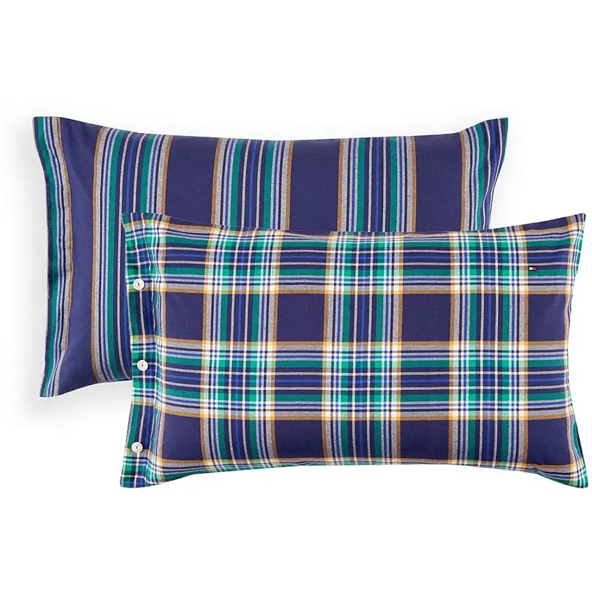 Taie d'oreiller WOVEN FLANNEL en flanelle