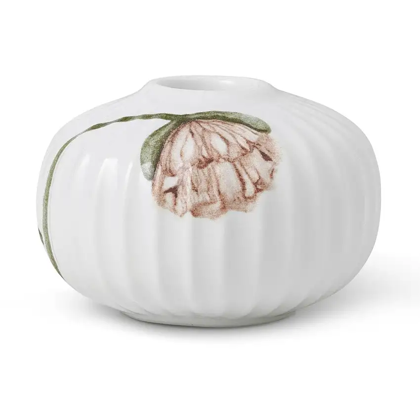 Kähler Hammershøi Bougeoir Coquelicot