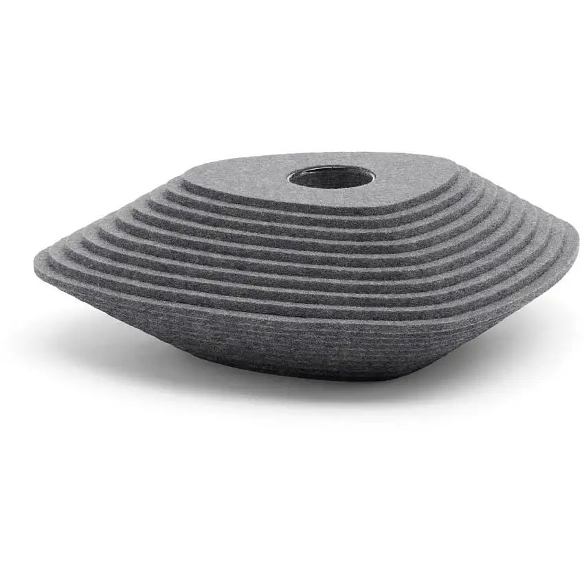 Vase ZAHA en feutre naturel