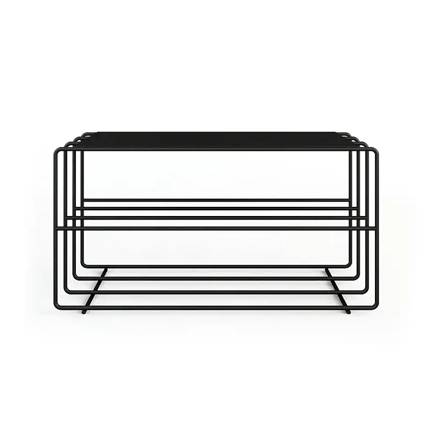 Étagère à chaussures Bude Neva en métal