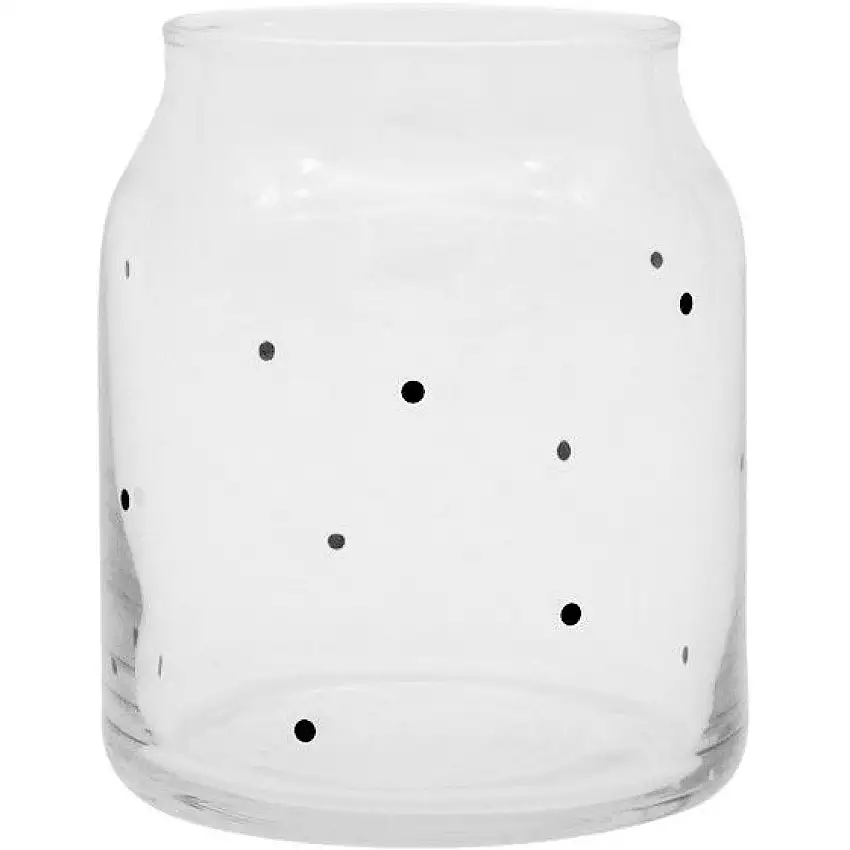 Vase en verre taillé hibou