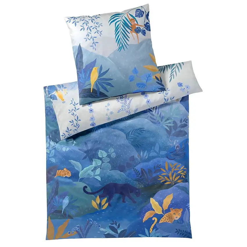 Élégante parure de lit Conte de Fées en satin Mako