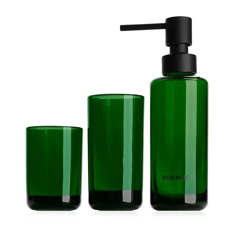 POP UP distributeur de savon + verre lot de 3