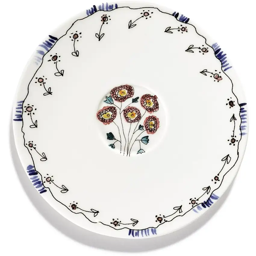 ANÉMONE LAIT MF Soucoupe Thé