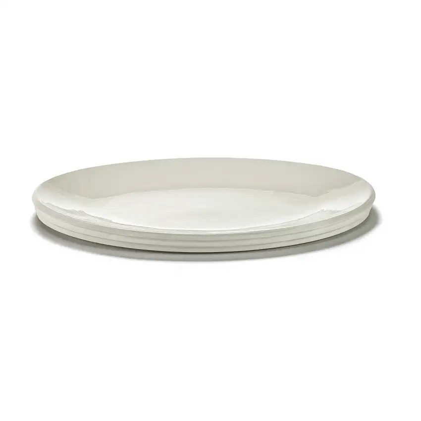 ALABASTER DUNE assiette de service ovale