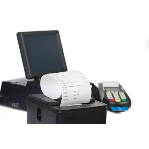 Bobine pour tickets de caisse 80x80 mm - 1 pli thermique 55g/m2 sans BPA. - EXACOMPTA