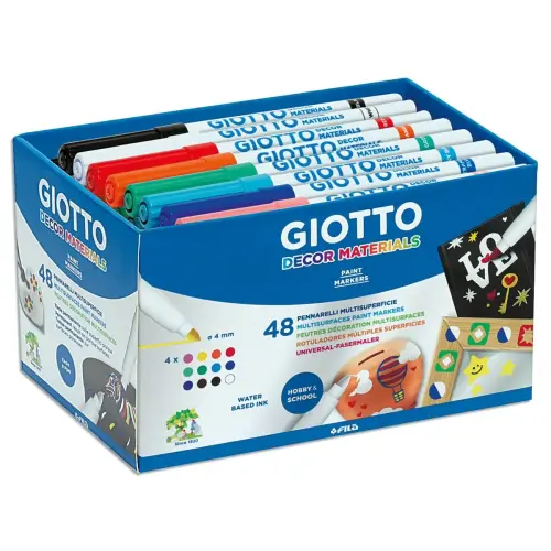 48 Marqueurs gouache - Pointe ogive - GIOTTO