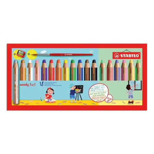 woody 3in1 Crayon de couleur