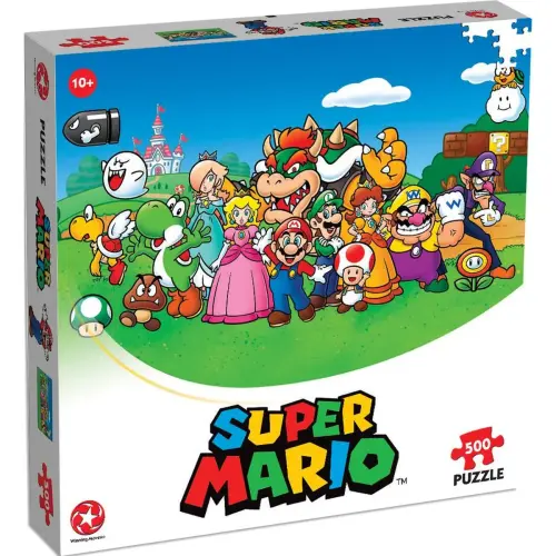 Puzzle de 500 pièces avec Mario
