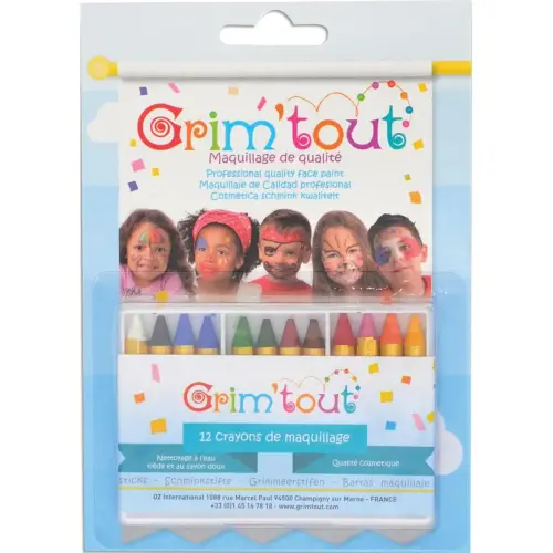 12 Crayons de maquilage - GRIM TOUT