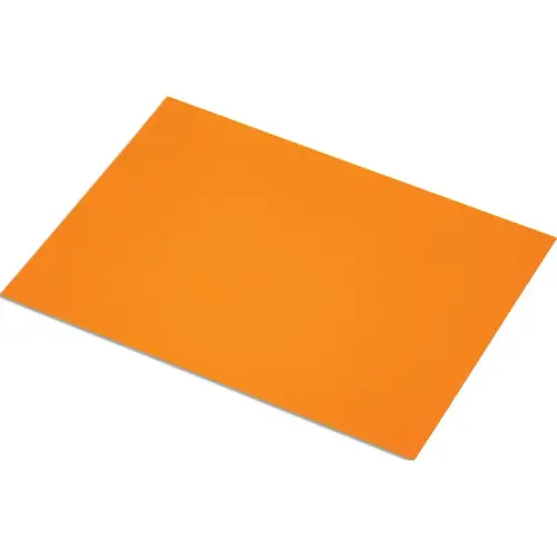 10 Feuilles de papier fluo - Format raisin - Orange - FABRIANO