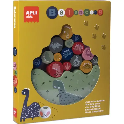 Puzzle équilibre - Dinosaures - 16 pièces - APLI