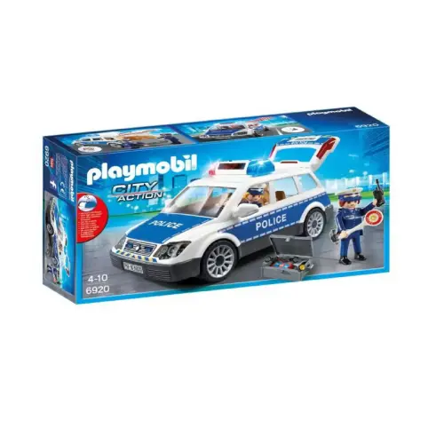 VOITURE POLICIER GYRO SIRENE