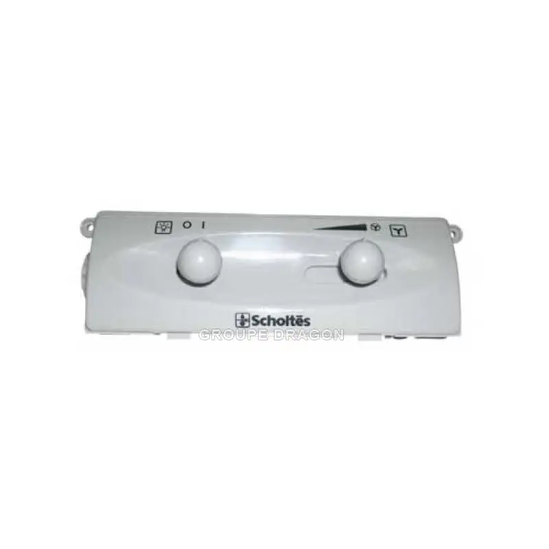 Boitier de commande blanc sans module pour Hotte SCHOLTES C00113722