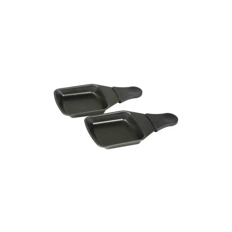 Lot de 2 Coupelles carrées anti-adhésives pour Raclette TEFAL XA400202
