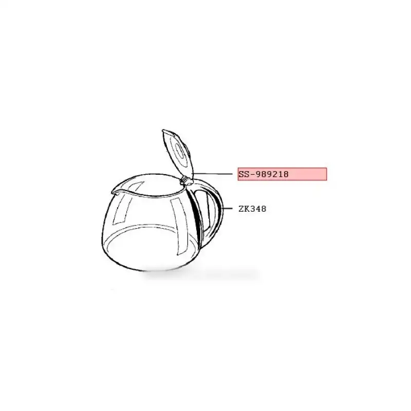 Couvercle de verseuse pour Robot ménager ROWENTA SS-989218